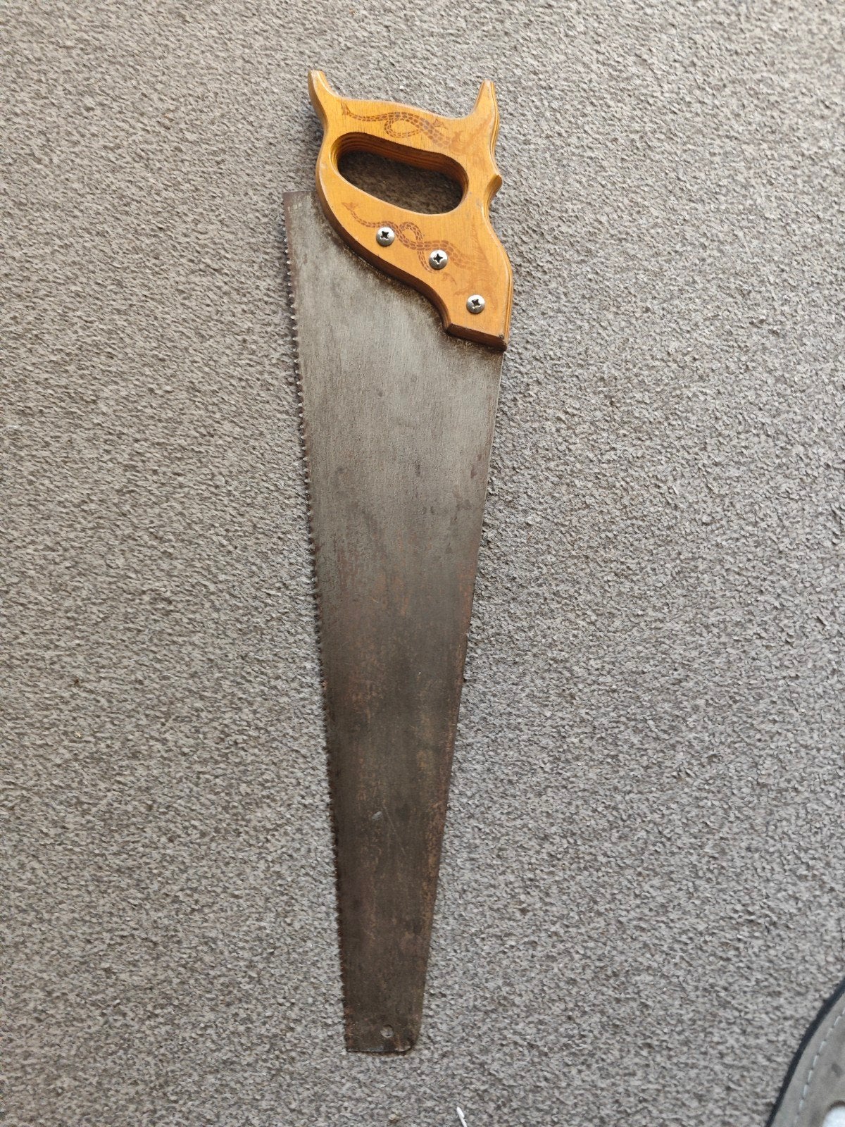 Antieke handzaag, Antiek en Kunst, Antiek | Gereedschap en Instrumenten, Ophalen of Verzenden
