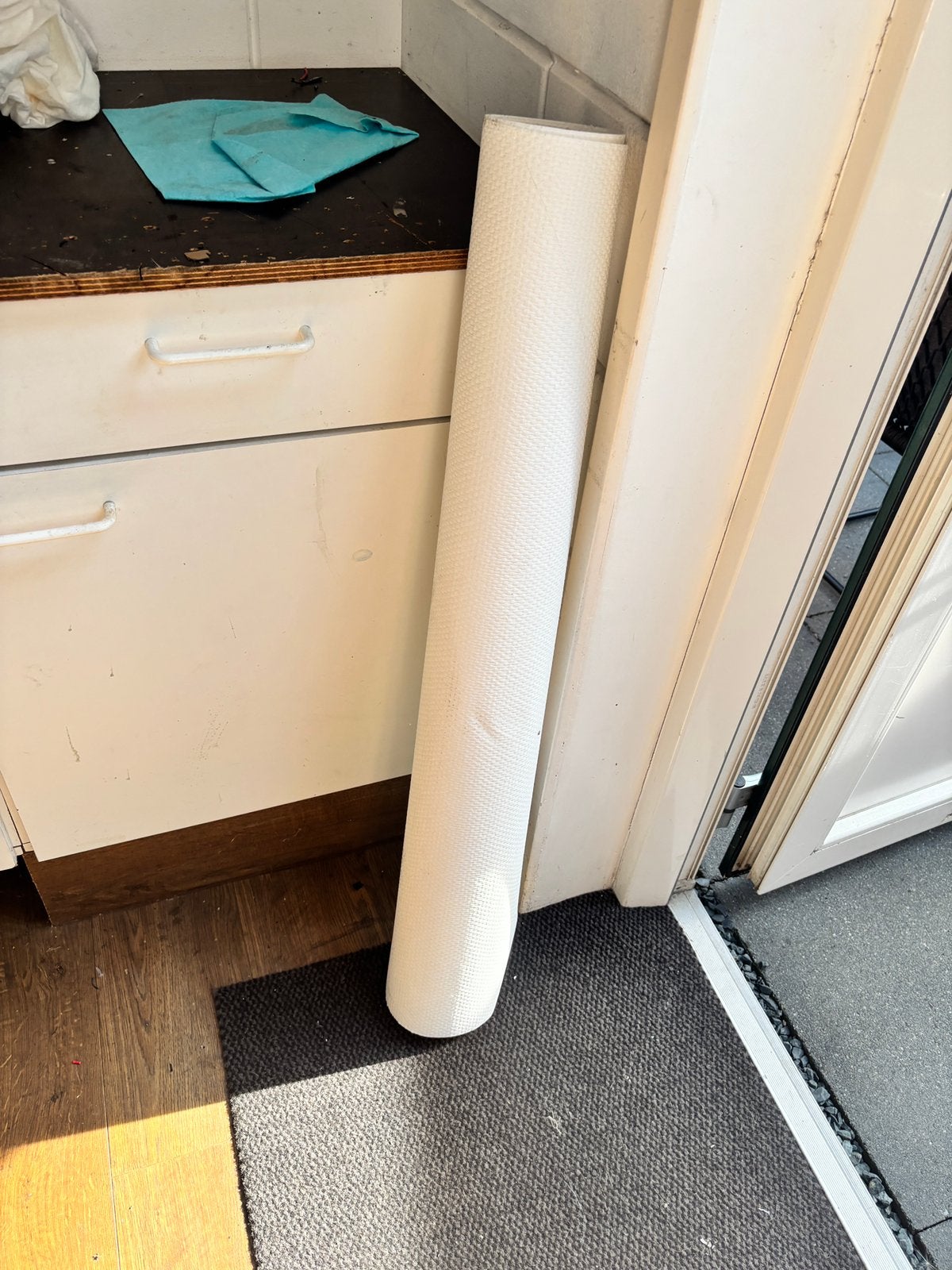 Gratis af te halen : glasweefselbehang, Ophalen, Glasvezelbehang