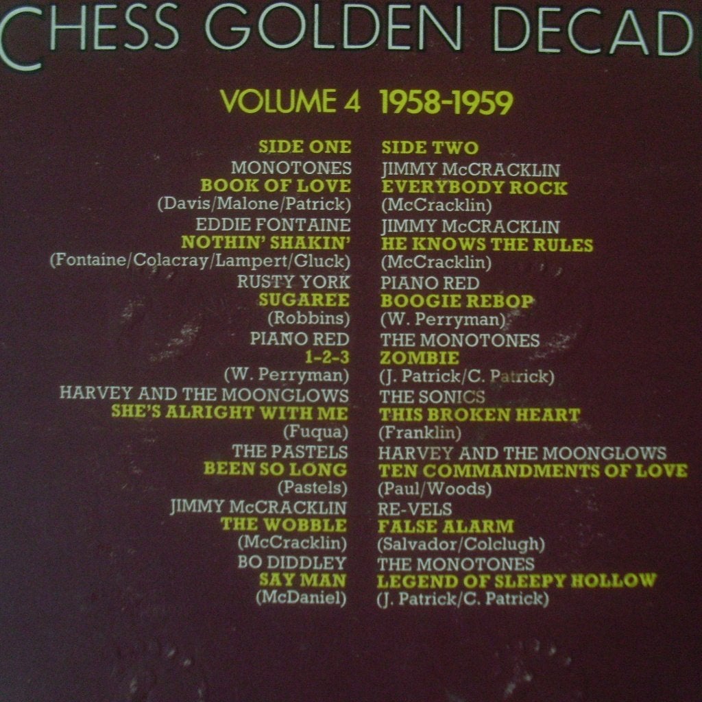 Chess Golden Decade volume 4 1958-1959 - Book Of Love (LP), LP, Ophalen of Verzenden, 12 inch, Rock en Metal