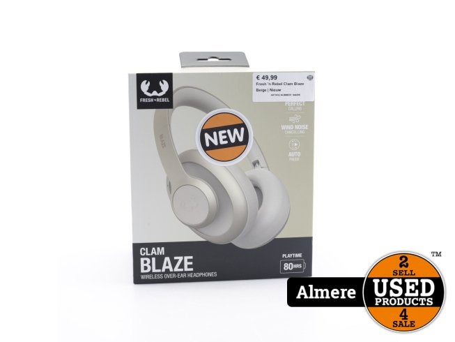 Fresh 'n Rebel Clam Blaze Beige | Nieuw