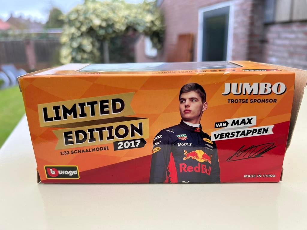 Max Verstappen Red Bull Racing RB13 2017 Schaalmodel, Hobby en Vrije tijd, Modelauto's | 1:32, Ophalen of Verzenden, Nieuw, Auto