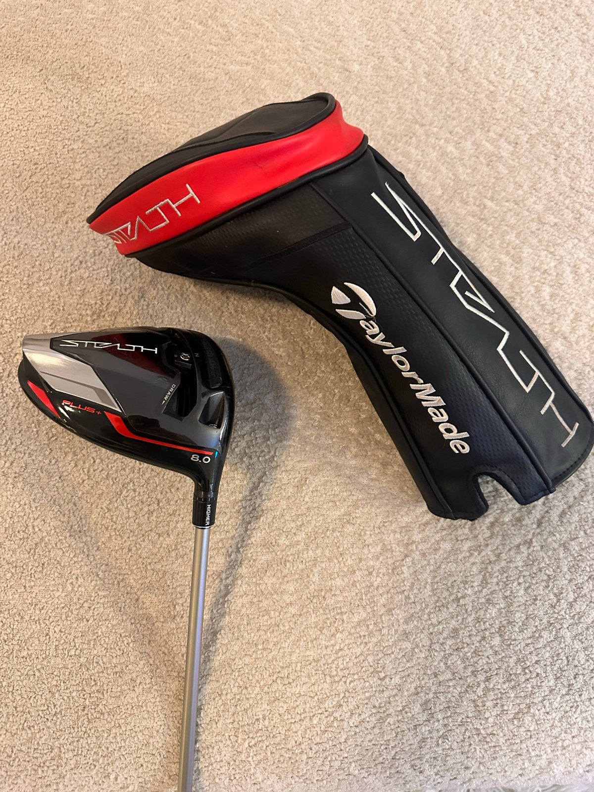 Taylormade Stealth Plus+ Driver 8 Carbonwood Graphite Shaft, Ophalen, Gebruikt, Club, Overige merken