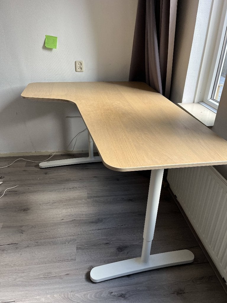 Bureau, Ophalen, 160 cm, Gebruikt, Hoekbureau