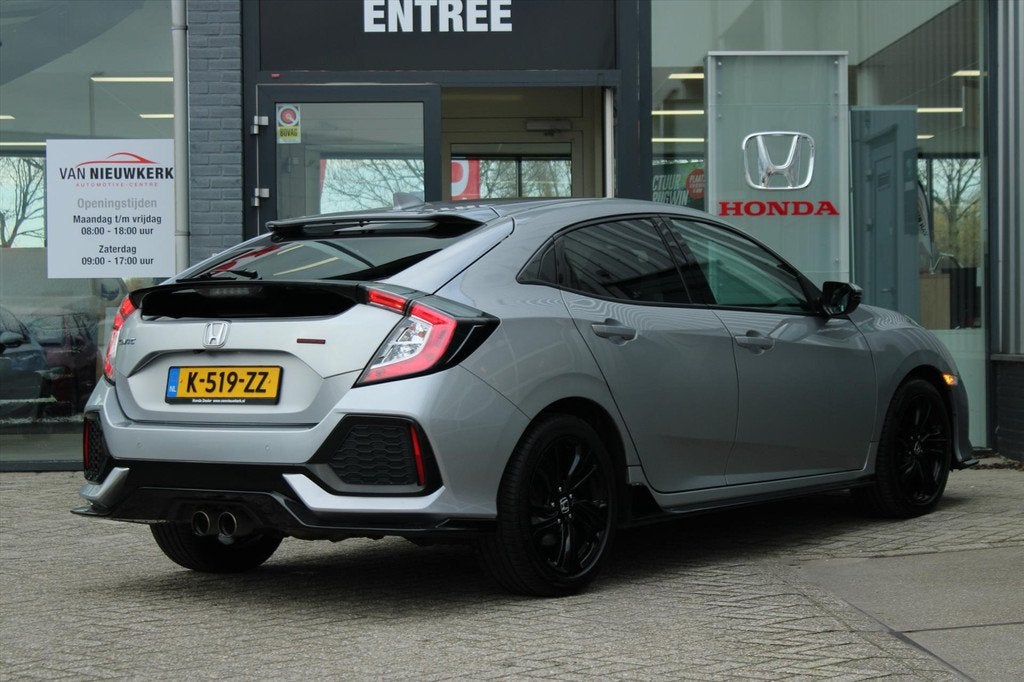 HONDA Civic 1.5 i-VTEC 182pk 5D Sport | Black Edition | Clim, 12 maanden, Stof, 4 cilinders, Handgeschakeld