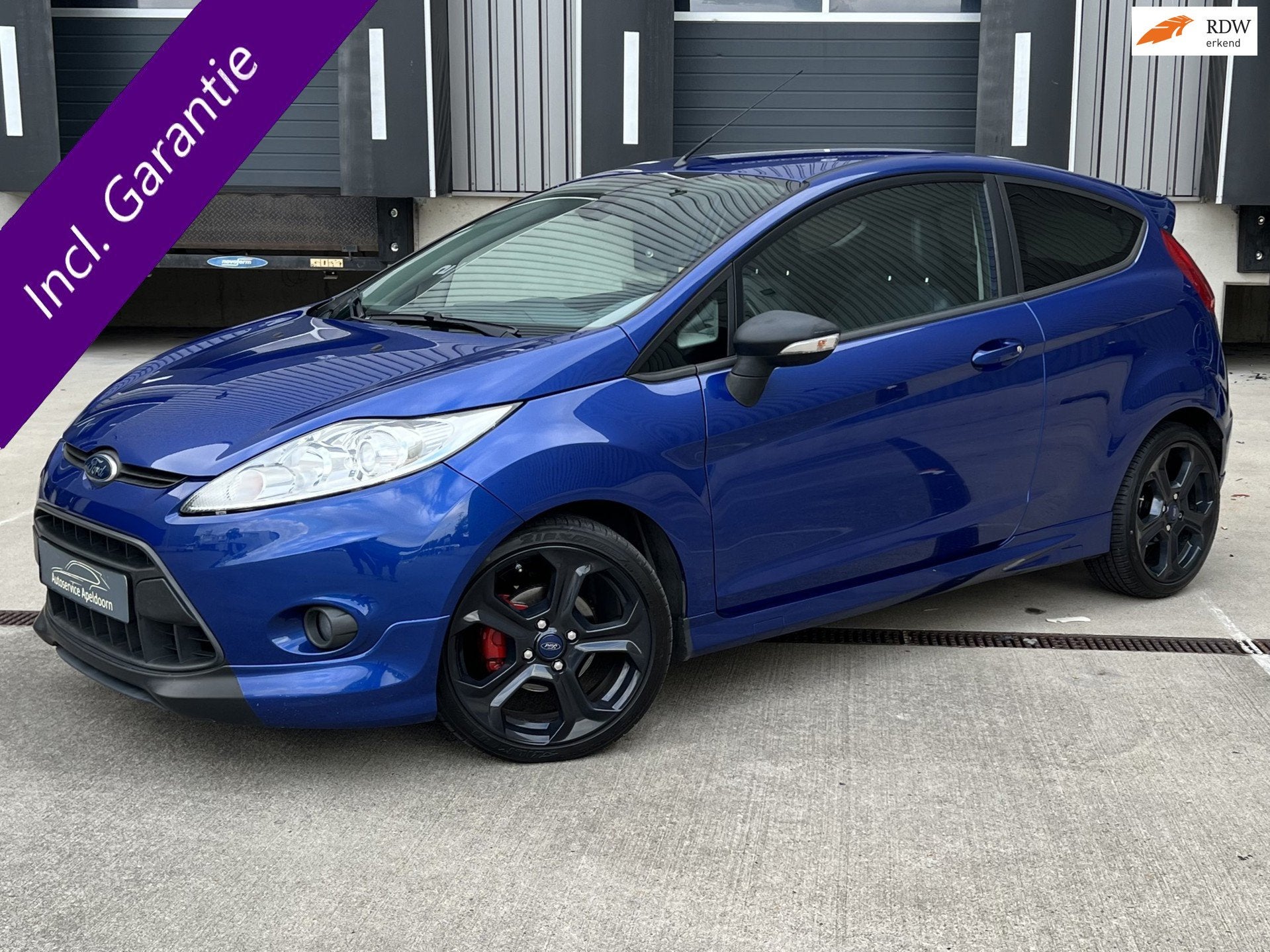 Ford Fiesta 1.6 Metal, Volleder, Cruise control, 1596 cc, 135 pk, Gebruikt, Zwart