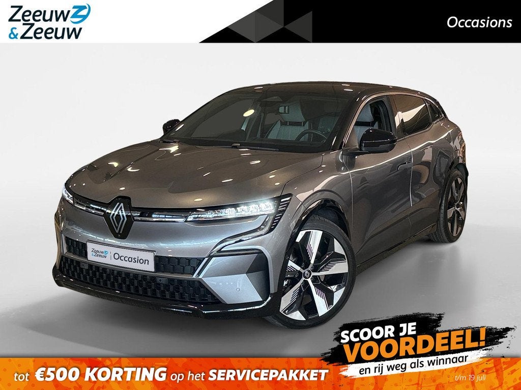 Renault Megane E-Tech EV60 Optimum Charge Techno *Automaat*N, Auto's, Renault, 12 maanden, Zwart, Leder en Stof, 218 pk