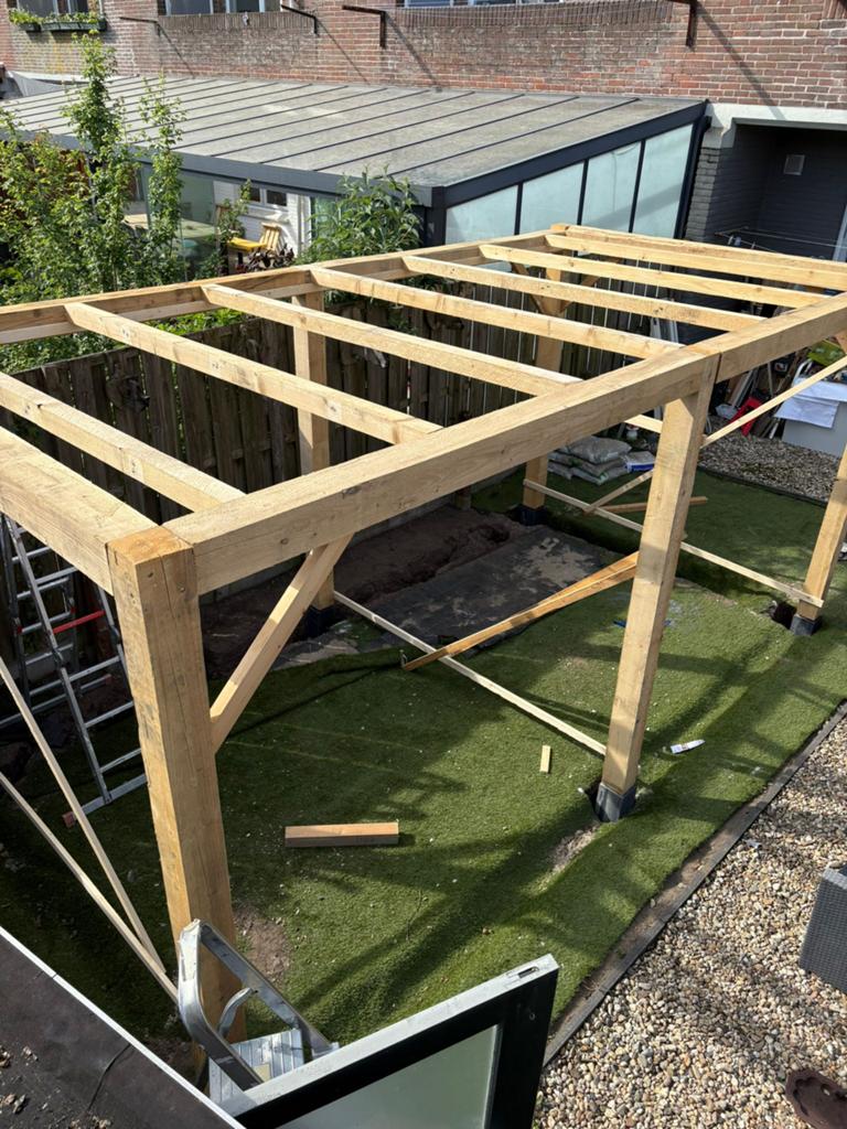 Pergola overkapping, Ophalen, Zo goed als nieuw