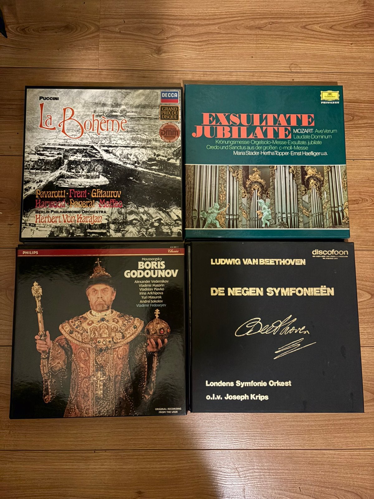Klassieke Opera & Symfonie Vinyl Collectie - 8 LP's, Gebruikt, Opera of Operette, Ophalen of Verzenden, Romantiek
