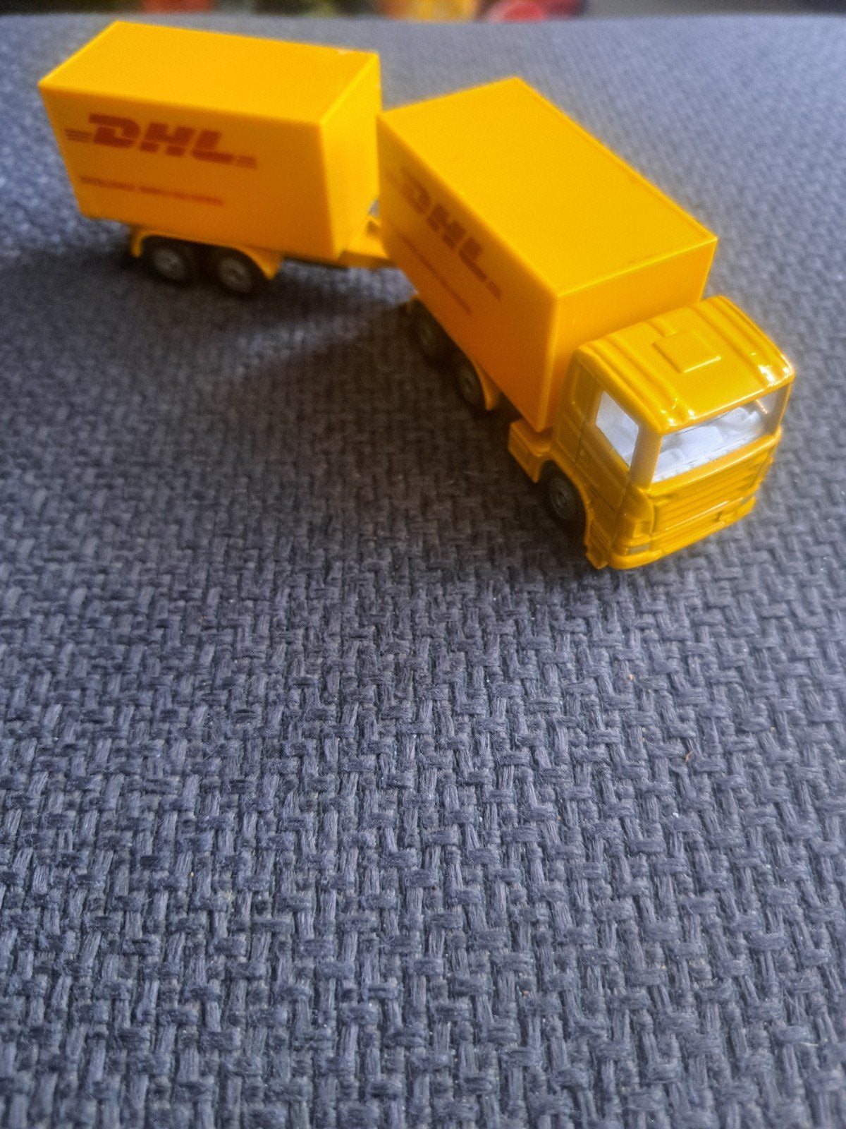 siku model vrachtwagen met aanhanger "dhl", Gebruikt, West germany, N.b, Bus of Vrachtwagen
