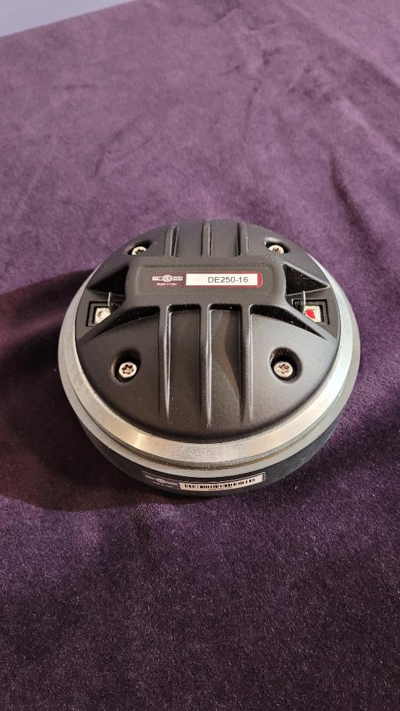 B&C Speakers DE250 - 16 ohm (2 stuks), Ophalen of Verzenden, Nieuw, Minder dan 60 watt, Overige merken
