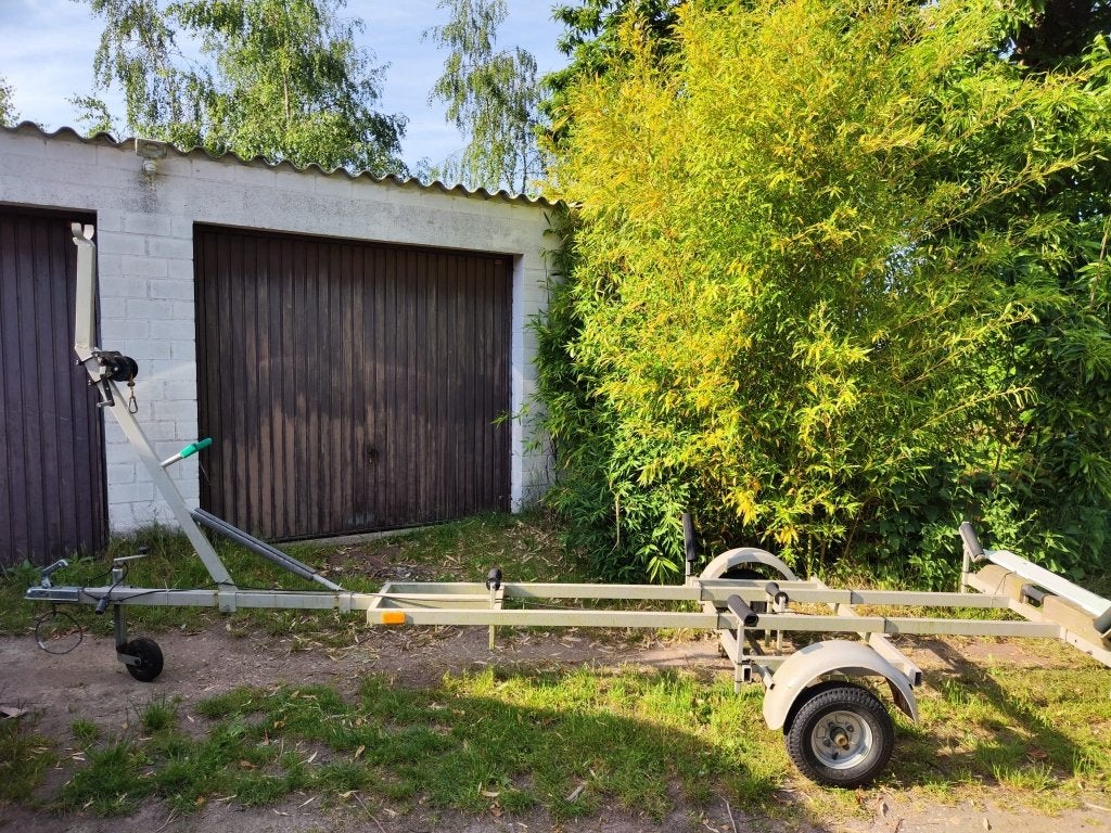 Boottrailer, Ophalen, Minder dan 1500 kg, Gebruikt, Open zeilboottrailer