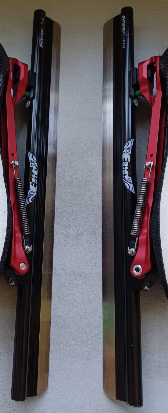 Mooie Evo Synergy Zwarte Klapschaatsijzers 16,5" (40/41), Overige merken, Klapschaats, Gebruikt, Overige typen