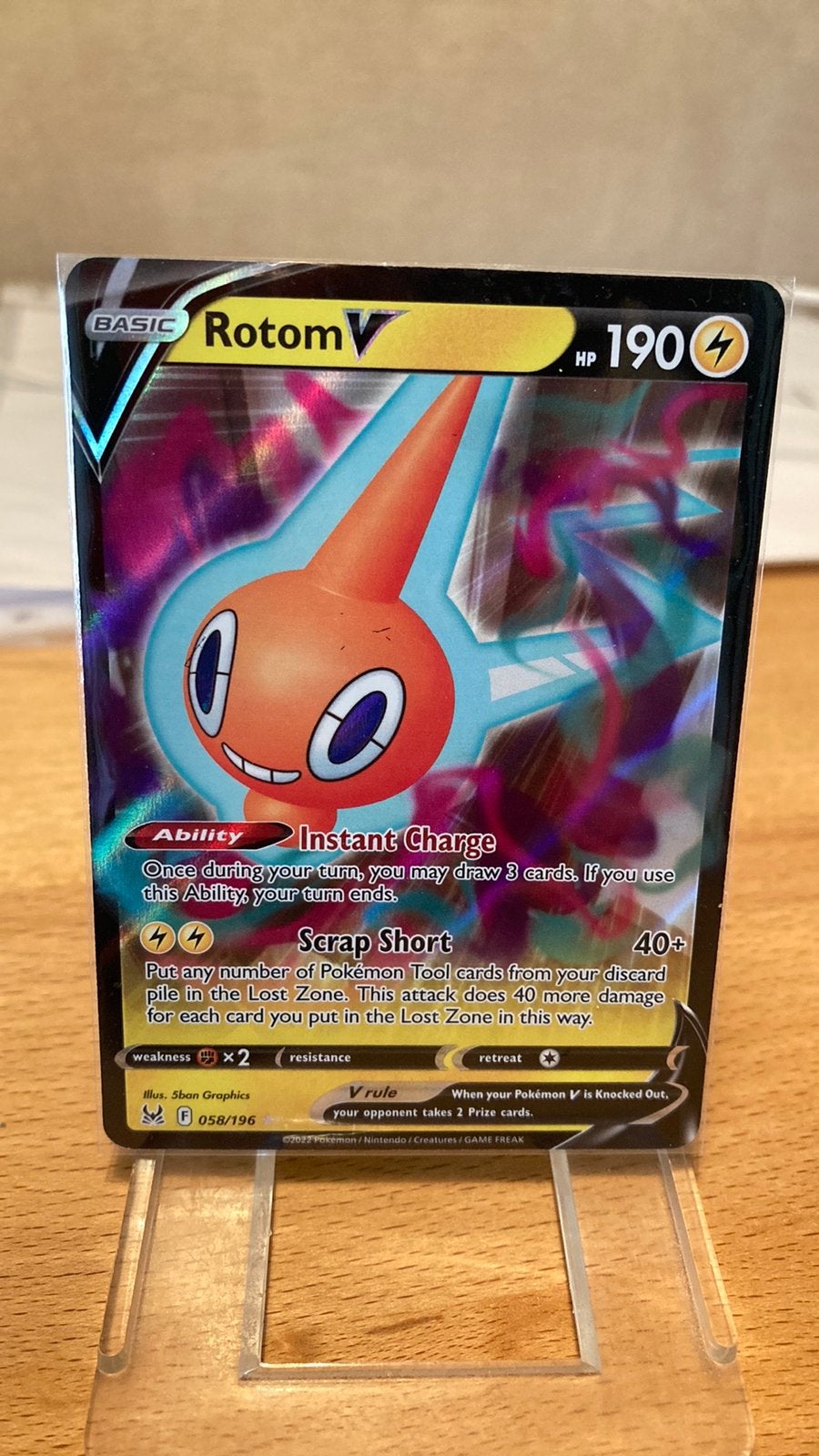 Pokemon Lost Origin V 58/196 Lost Origin 3,00 euro, Ophalen of Verzenden, Zo goed als nieuw