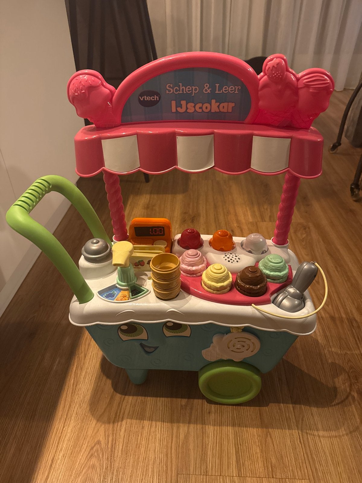 VTech Schep & Leer IJscokar, Ophalen, Gebruikt, 2 tot 4 jaar