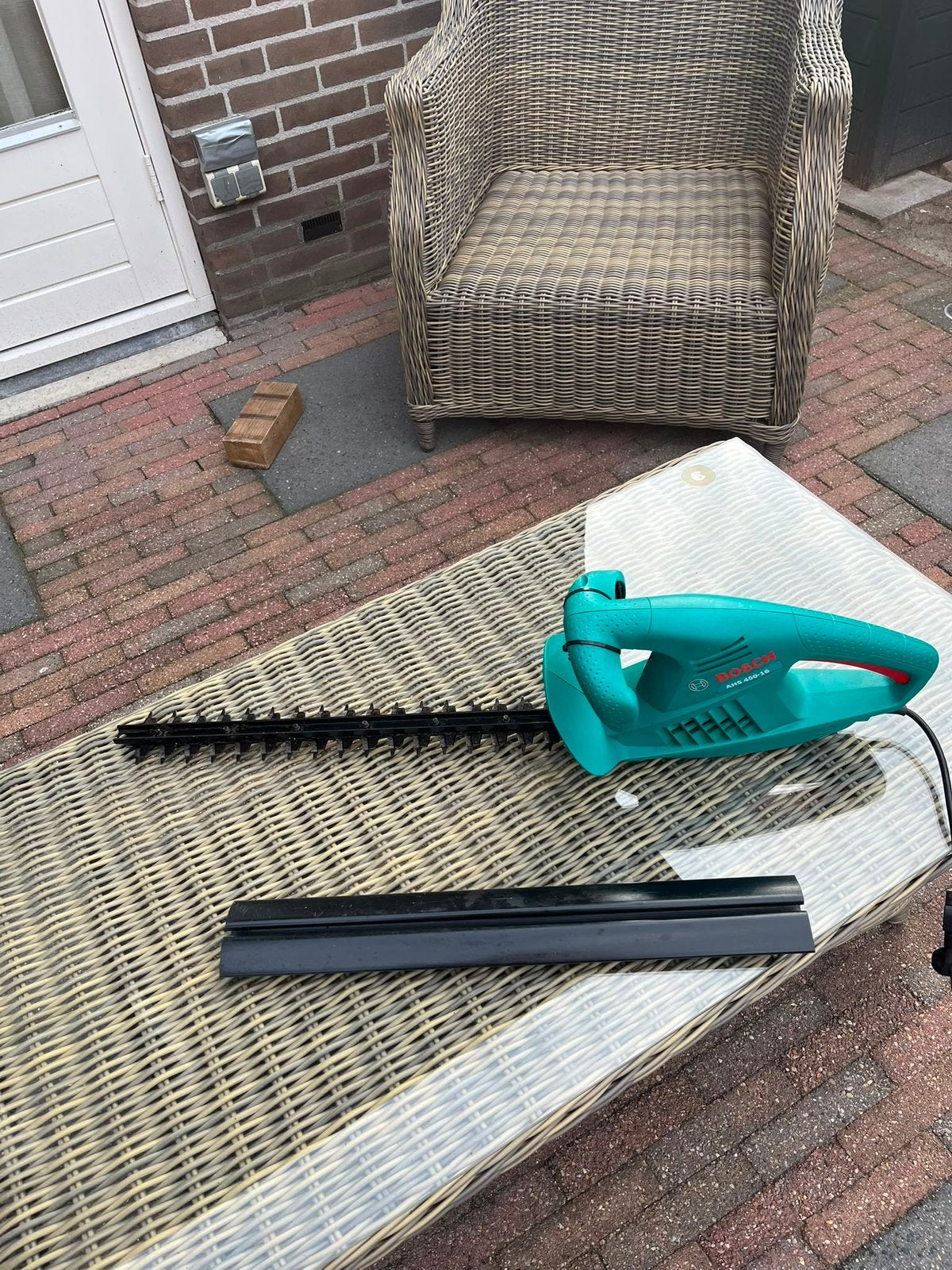 Heggenschaar Bosch, Tuin en Terras, Heggenscharen, Ophalen of Verzenden, Zo goed als nieuw, Elektrisch