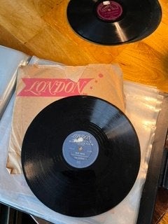 78 toeren platen, Cd's en Dvd's, Vinyl | Pop, Gebruikt, Overige genres, LP, Overige formaten, Ophalen of Verzenden