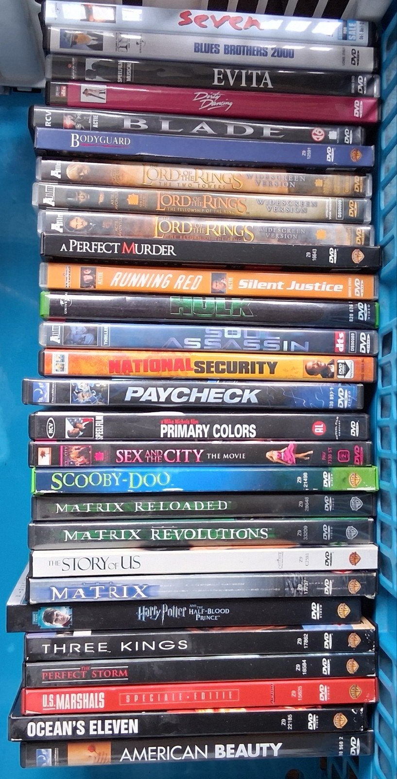 DVDs, Alle leeftijden, Ophalen, Zo goed als nieuw