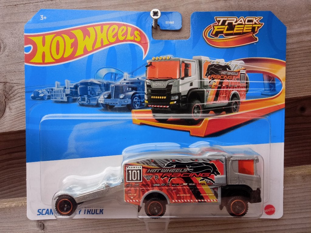 Scania Rally Truck Hotwheels, Ophalen, Nieuw, Bus of Vrachtwagen