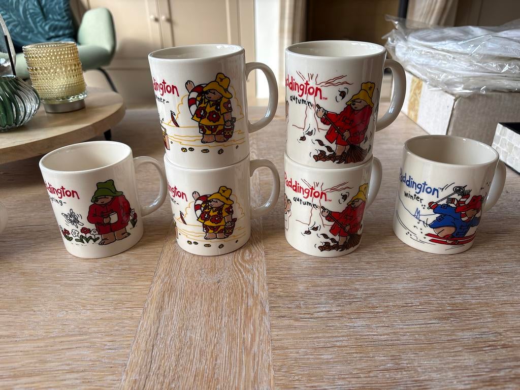 Paddington Beer Mokken - Set van 7, Ophalen, Overige typen, Nieuw, Steen/keramiek