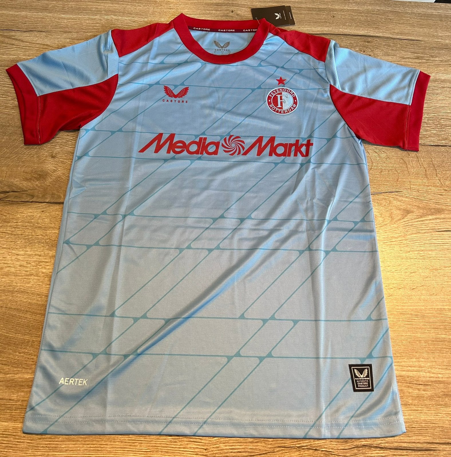 Feyenoord shirt uitshirt derde shirt 2025/26 Hadj Moussa, Maat XL, Verzenden, Nieuw, Shirt