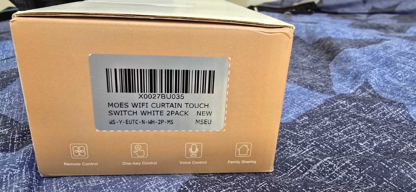 MOES WiFi Smart Gordijnschakelaar (2-pack) - Nieuw, Ophalen of Verzenden, Nieuw