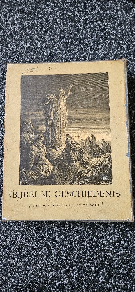Oud boek over de bijbelse geschiedenis, Boeken, Ophalen, Christendom | Katholiek, Zo goed als nieuw, Gustave Doré