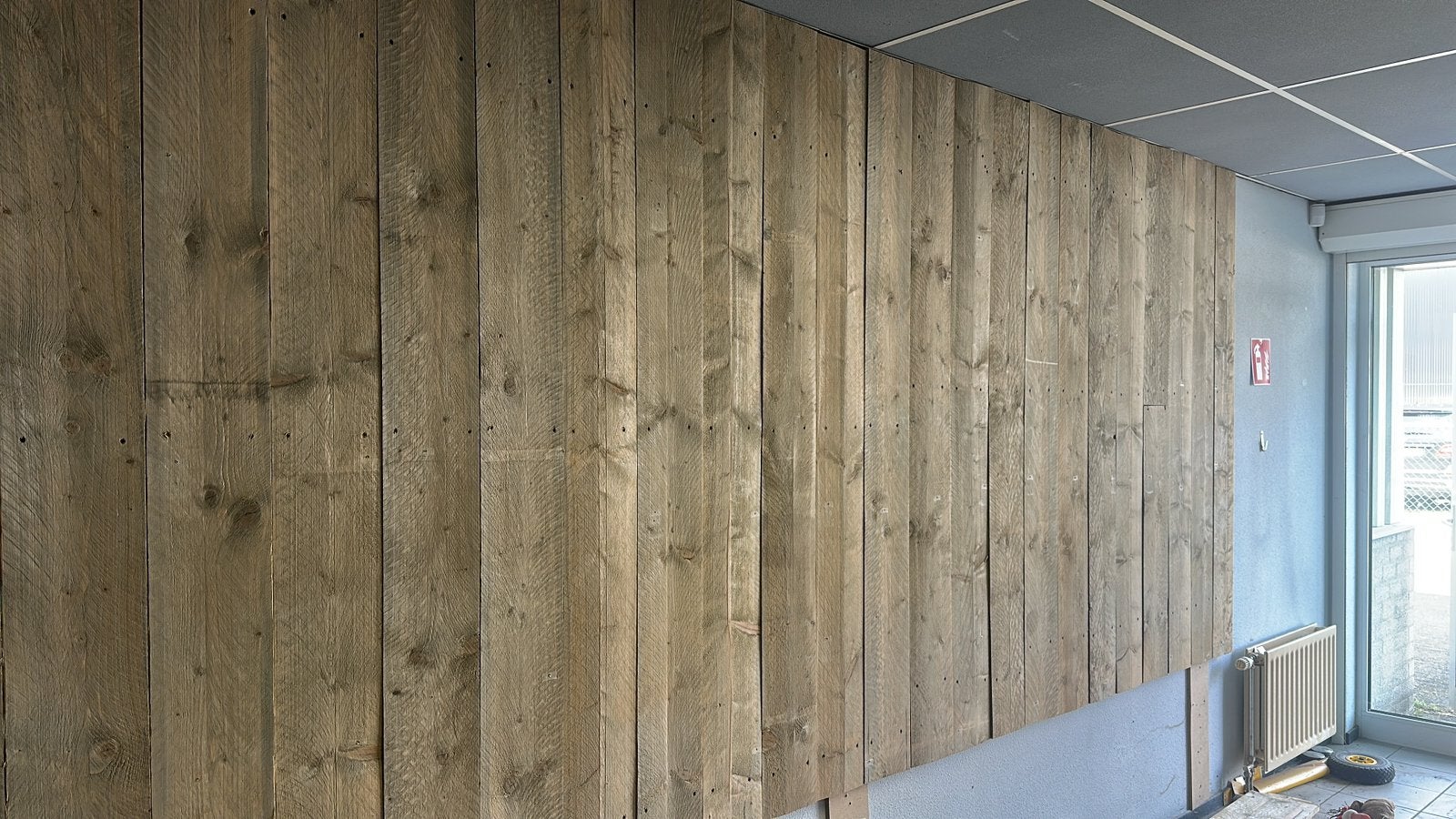 Steigerhout/planken 1,9m = 22 stuks en 4,35m = 3st) Dongen, Ophalen, Gebruikt, 200 tot 250 cm, Plank