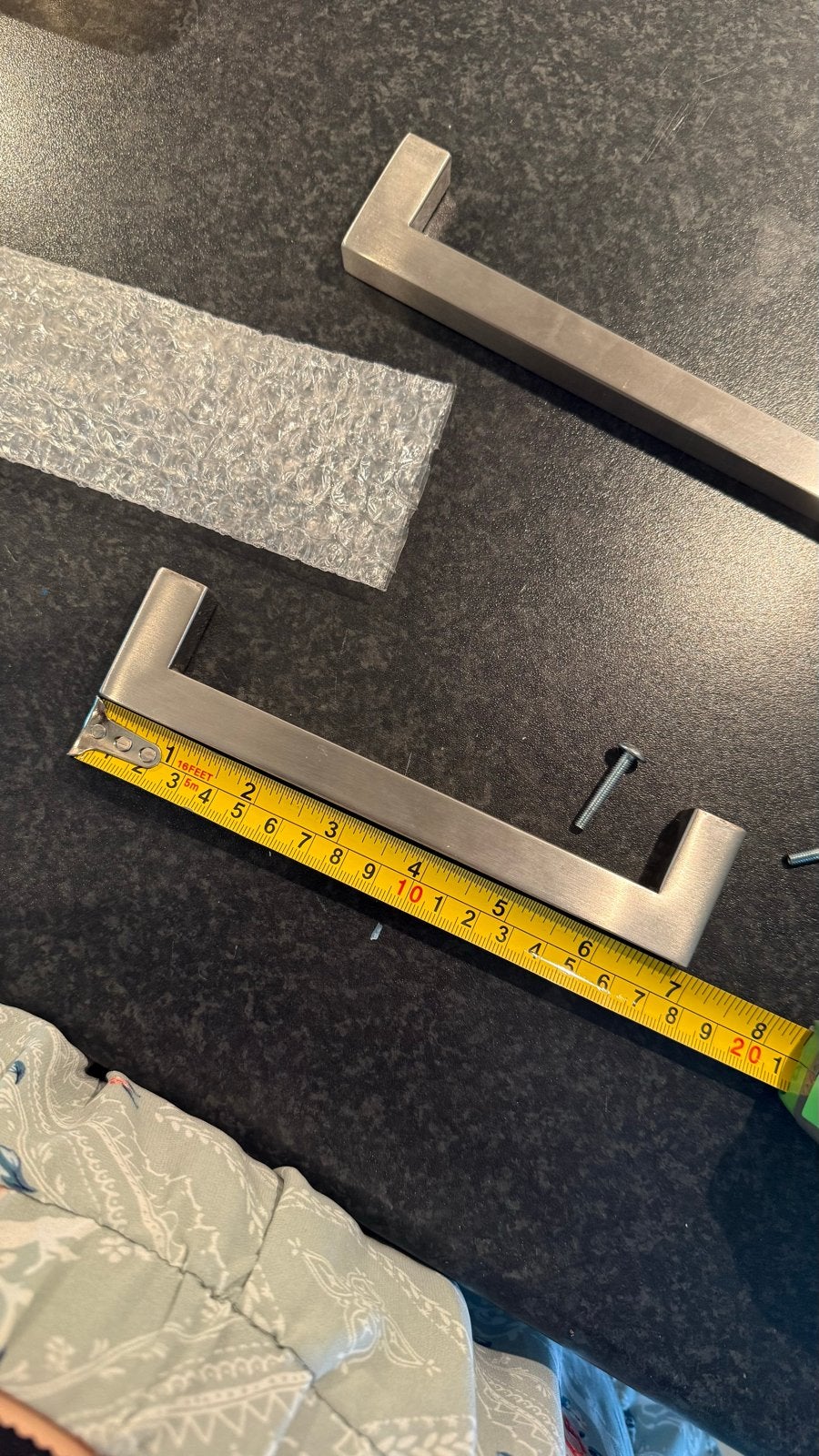 11 stuks RVS keukenkast handgrepen incl schroeven, Overige typen, Ophalen of Verzenden, Metaal, Nieuw