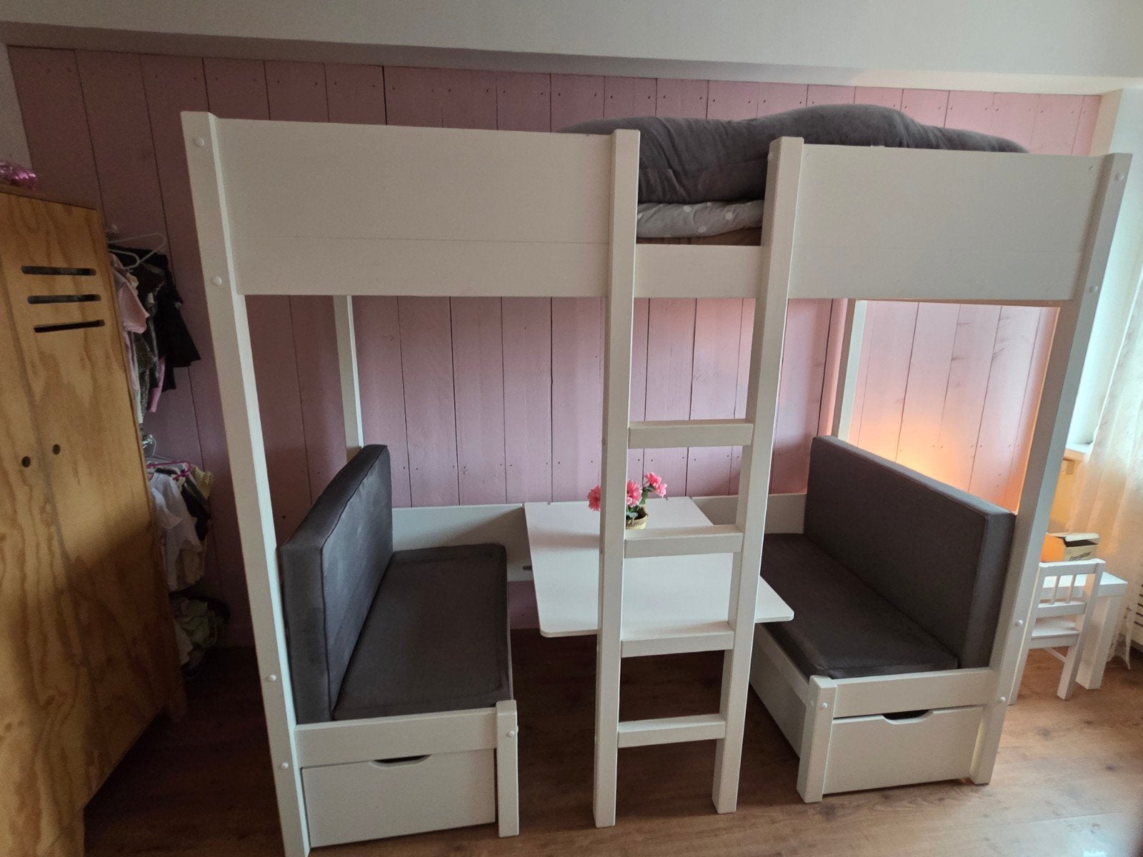 Hoogslaper 90 x200, Kinderen en Baby's, Ophalen, Gebruikt, Hoogslaper