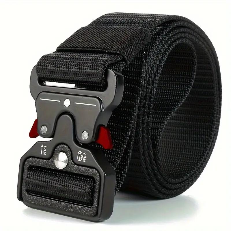 Nieuwe Broekriem REDHANDLE m/snelsluiting (1-click release), Kleding | Heren, Riemen en Ceinturen, Verzenden, Nieuw, Zwart, 115 cm of meer