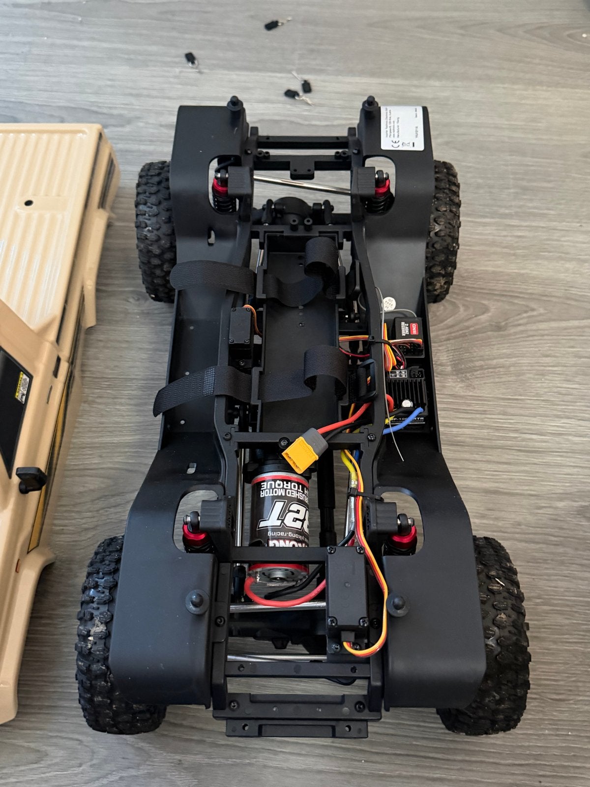 Yikong 41011 RC Crawler 1/10 - Zo goed als nieuw, Auto offroad, Zo goed als nieuw, Schaal 1:10, RTR (Ready to Run)