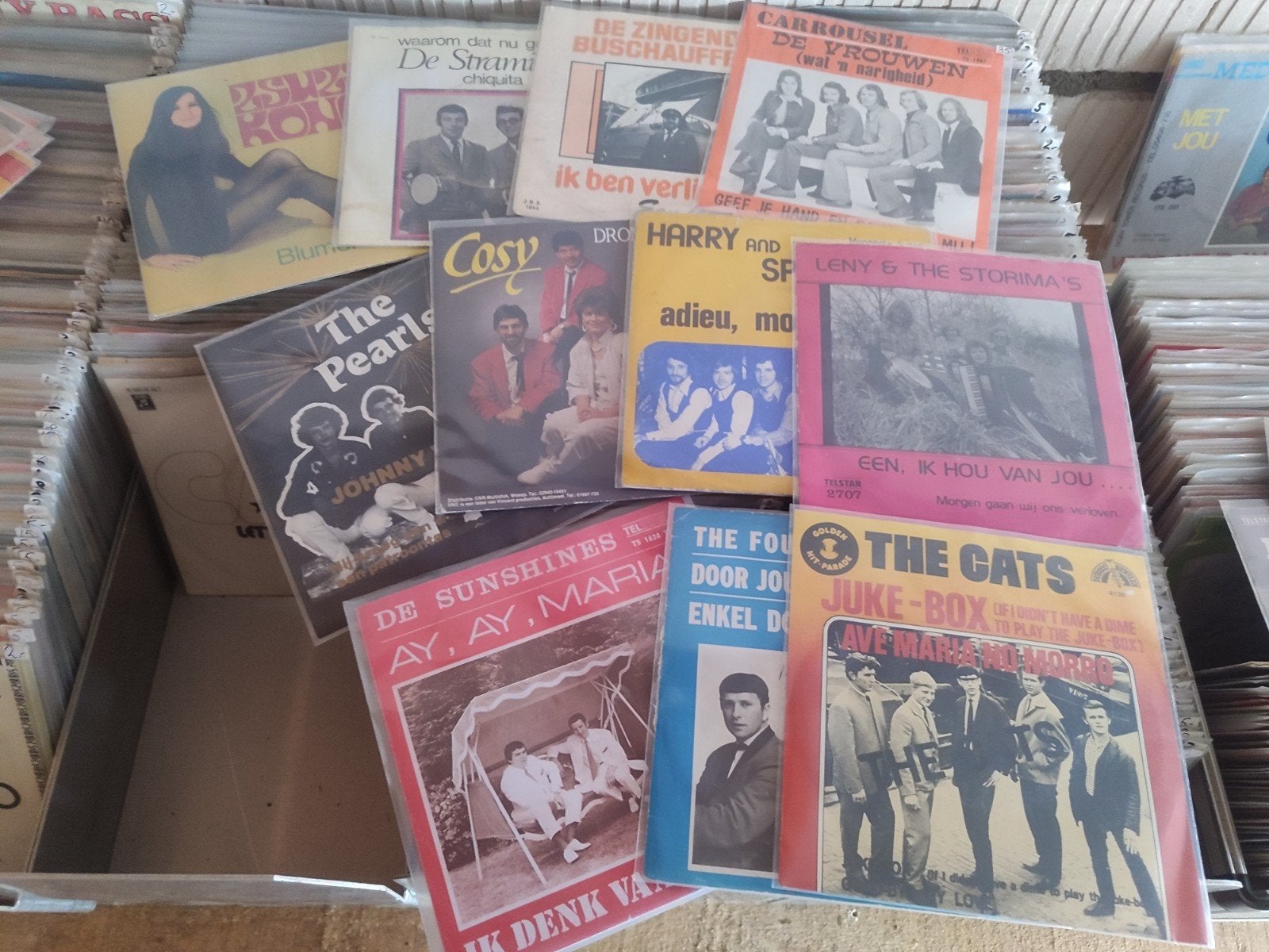 weer veel piraten vinyl zie onze advertenties, Ophalen of Verzenden, Gebruikt, Overige formaten, Levenslied of Smartlap