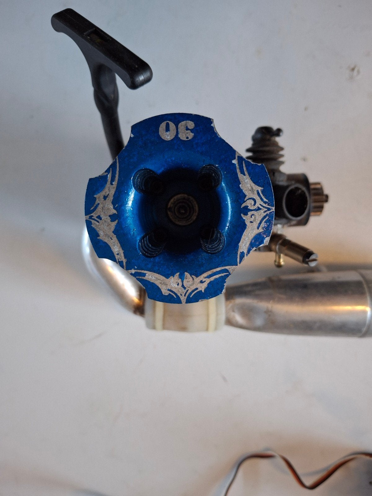 Nitro motor, Ophalen of Verzenden, Gebruikt, Nitro, Onderdeel