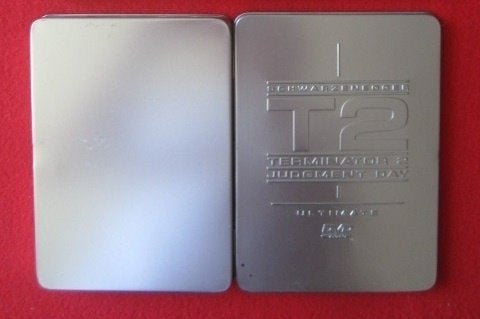Steelbook Terminator of Disney Cars, Verzamelen, Ophalen of Verzenden, Actiefiguur of Pop