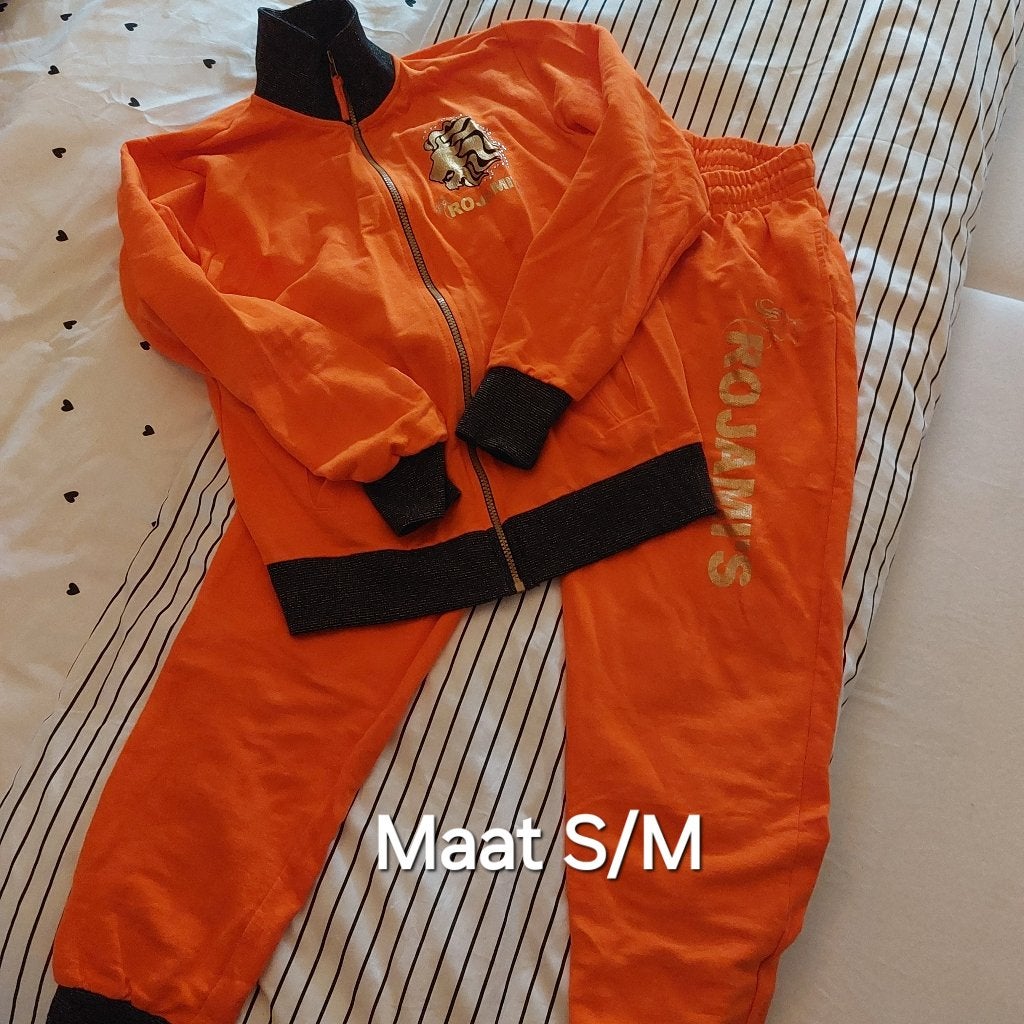 Juichpak maat S/M, Ophalen, Oranje of Koningsdag, Zo goed als nieuw, Kleding