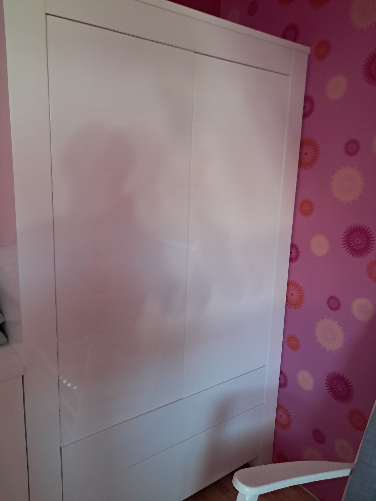 Complete babykamer, Ophalen, Zo goed als nieuw, Eenpersoons, Hoogglans wit