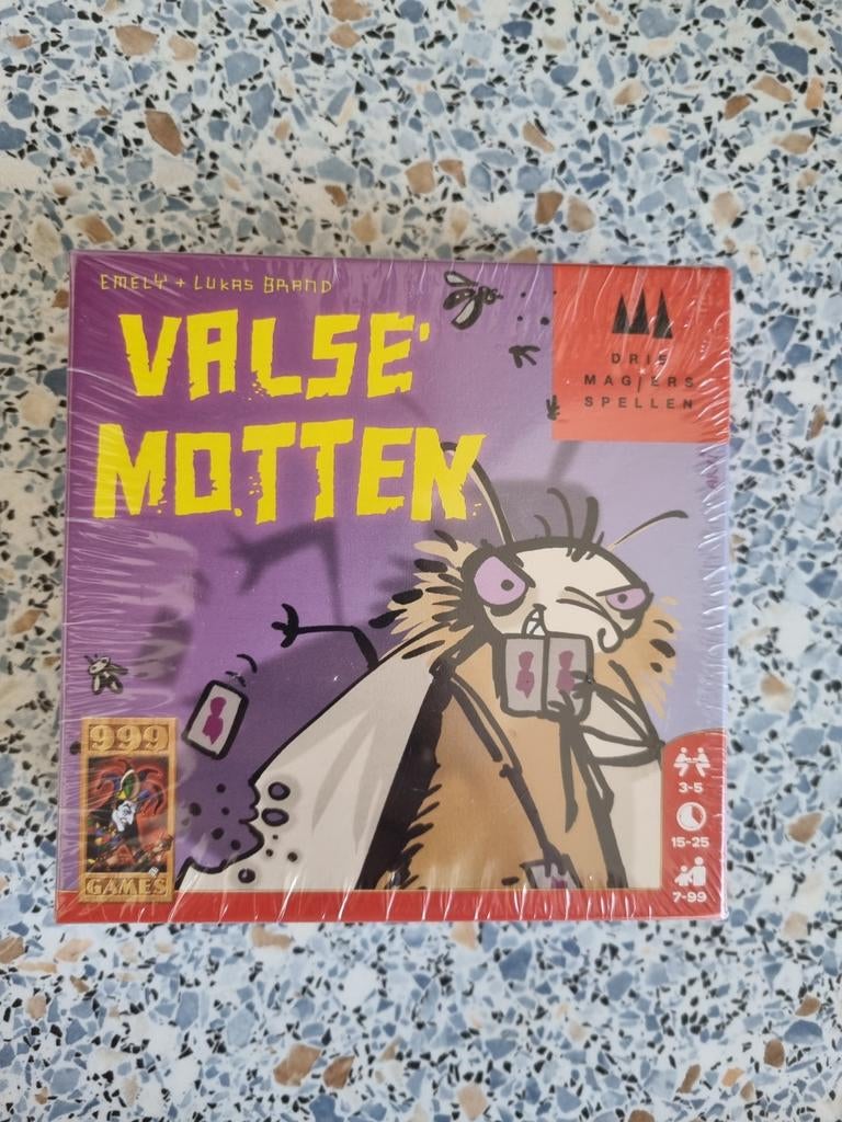 Valse Motten (999Games) **NIEUW**, Hobby en Vrije tijd, Gezelschapsspellen | Kaartspellen, Ophalen, Nieuw