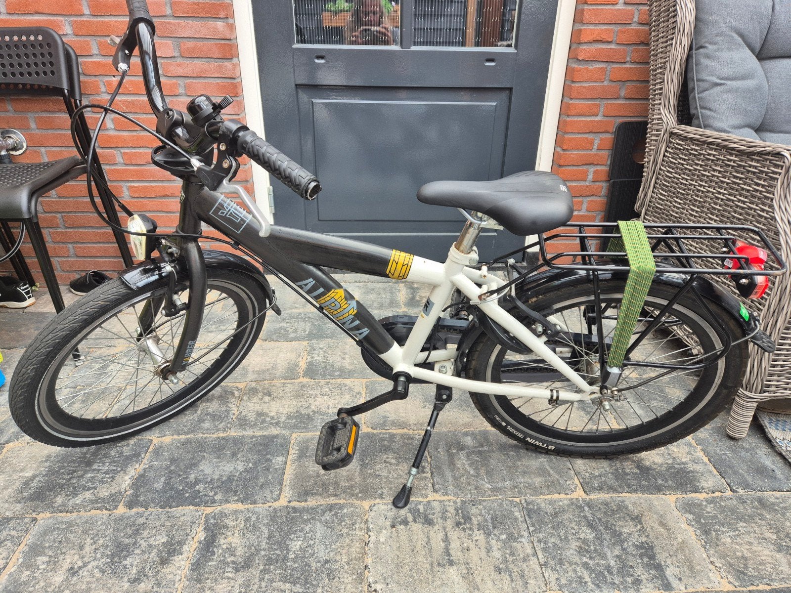 20 inch jongens alpina fiets, Ophalen, Gebruikt, 20 inch of meer, Overige merken