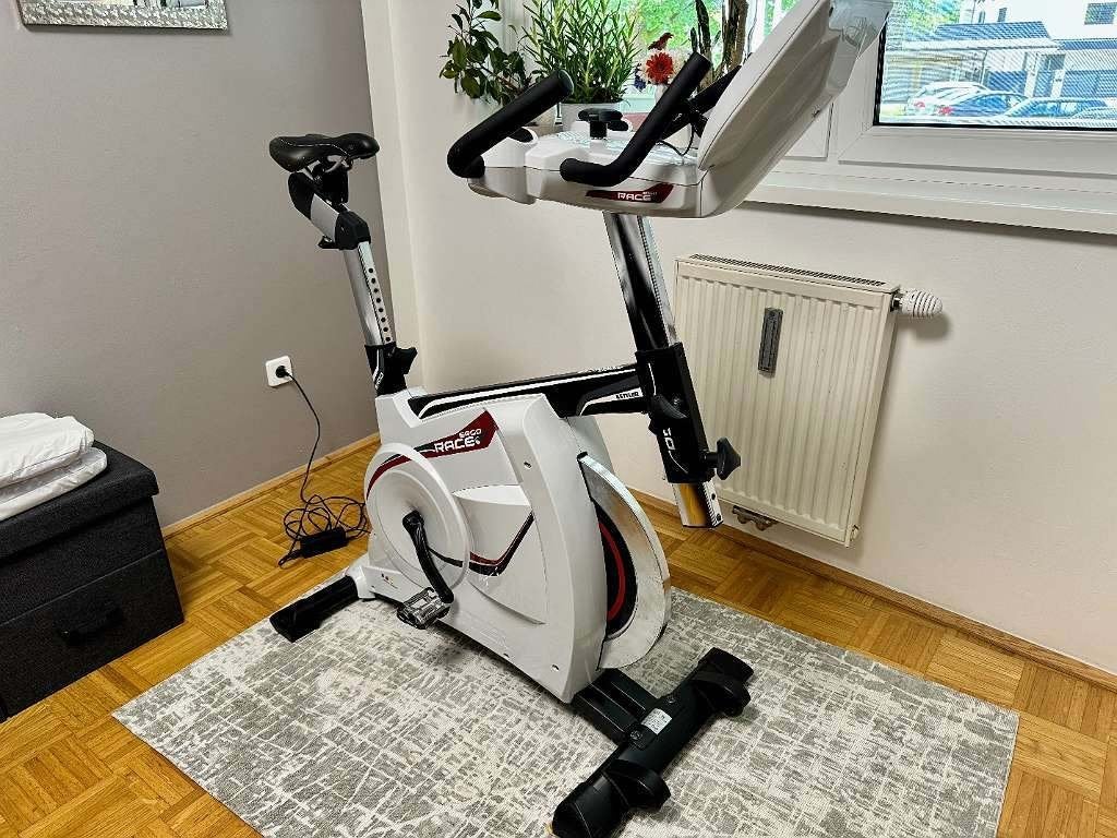 Spinbike ERGORACE Hometrainer Spinningfiets Spinningbike, Ophalen, Zo goed als nieuw, Benen, Spinningfiets