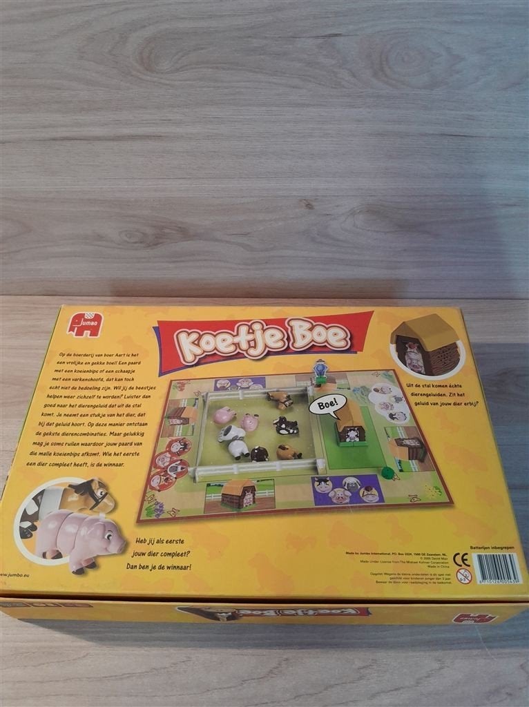 Koetje boe - s5994, Hobby en Vrije tijd, Gezelschapsspellen | Bordspellen, Verzenden, Zo goed als nieuw