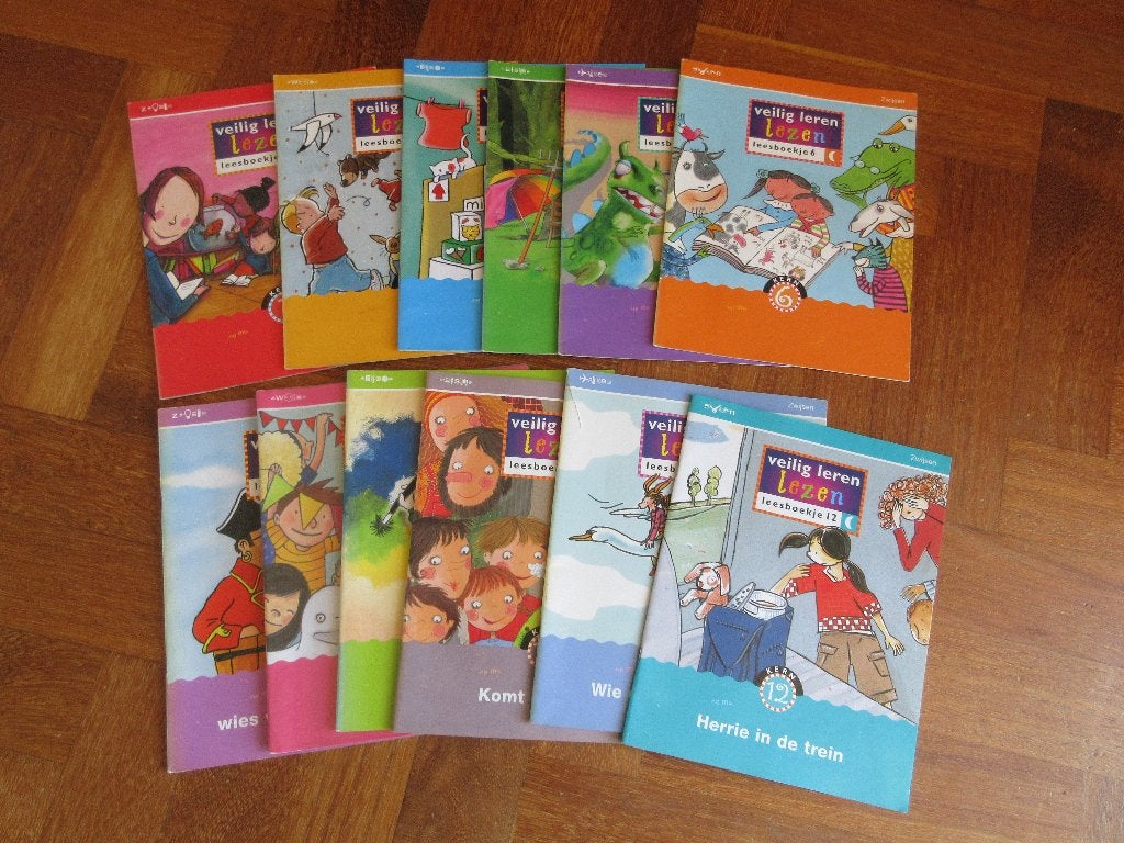 12 x Veilig Leren Lezen MAAN Avi Start - M3 - E3, Boeken, Ophalen of Verzenden, Gelezen, Fictie algemeen