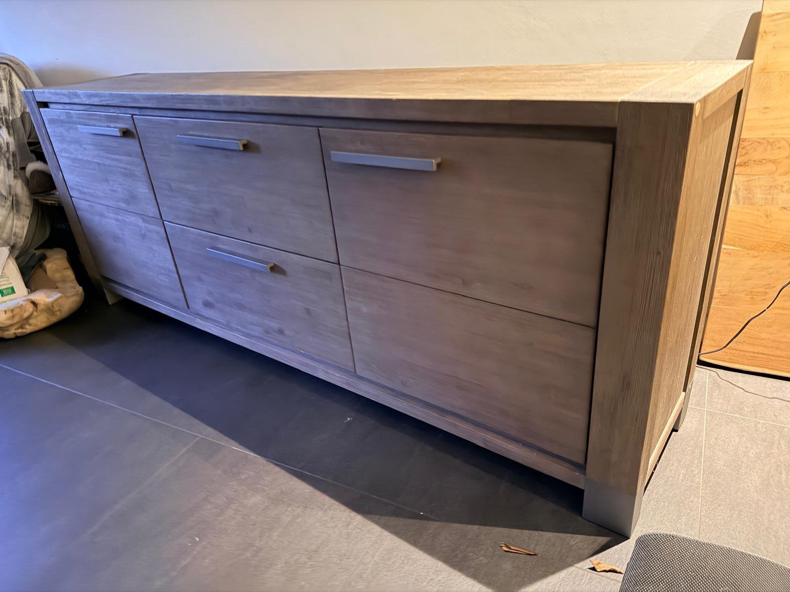 Henders en hazel set, Ophalen, Met lade(s), Zo goed als nieuw, 200 cm of meer