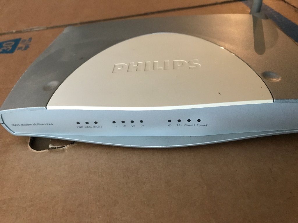 Modem Philips ADSL Modem Multiservices       µp, Ophalen of Verzenden