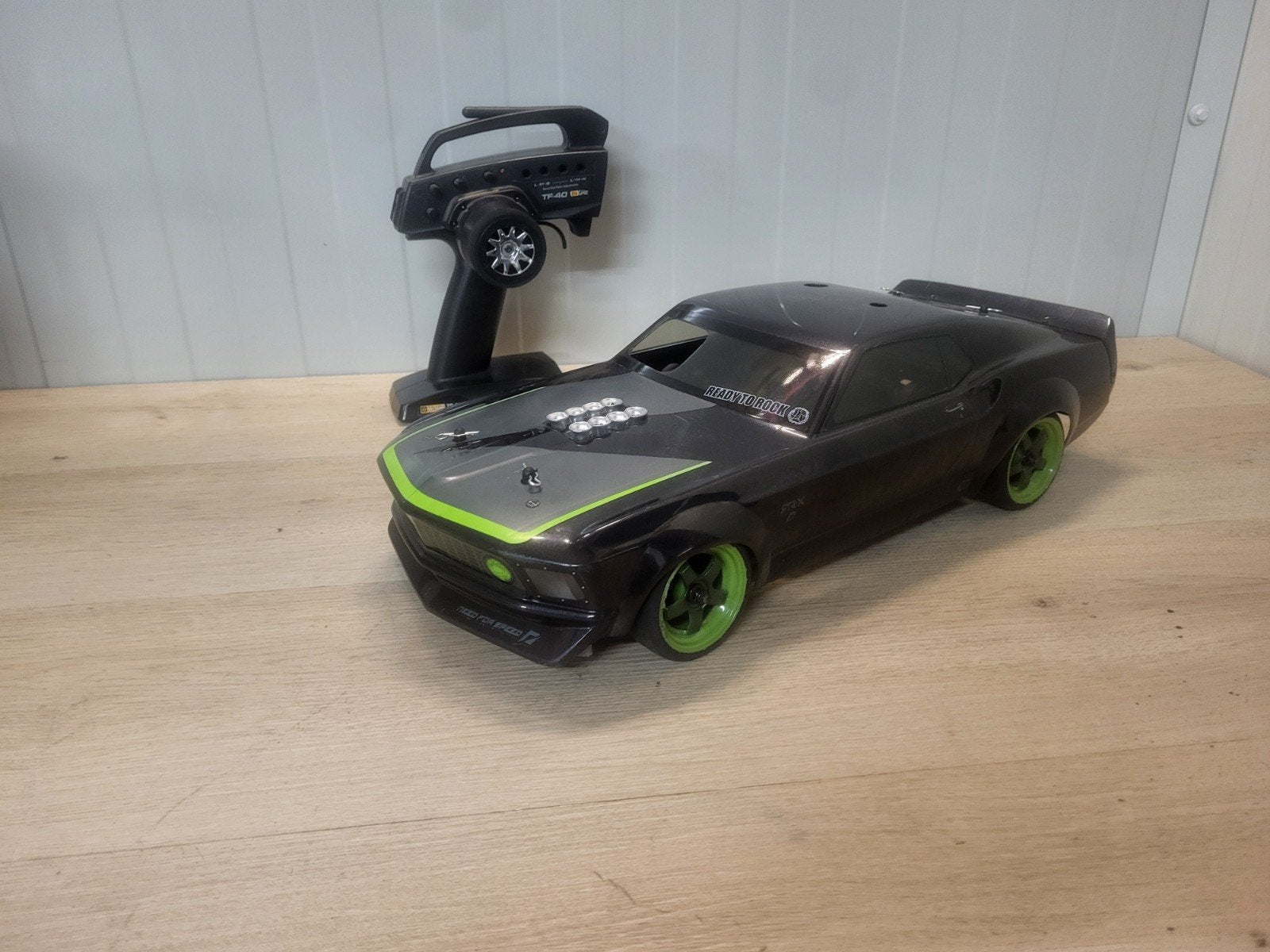 hpi rs4 2 speed nitro 1/10, Ophalen of Verzenden, Nitro, Auto offroad