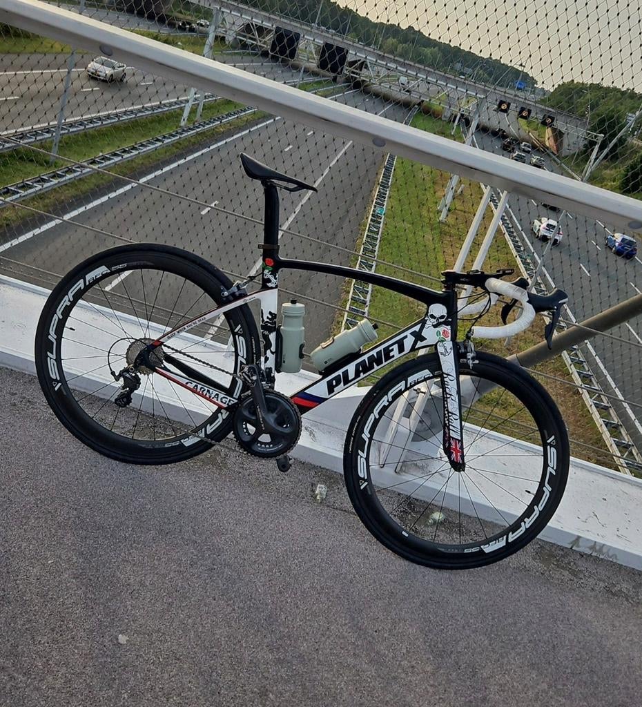 PlanetX EC130 carbon racefiets, maat m. Extra set wielen, Gebruikt, Carbon, Overige maten, Meer dan 20 versnellingen