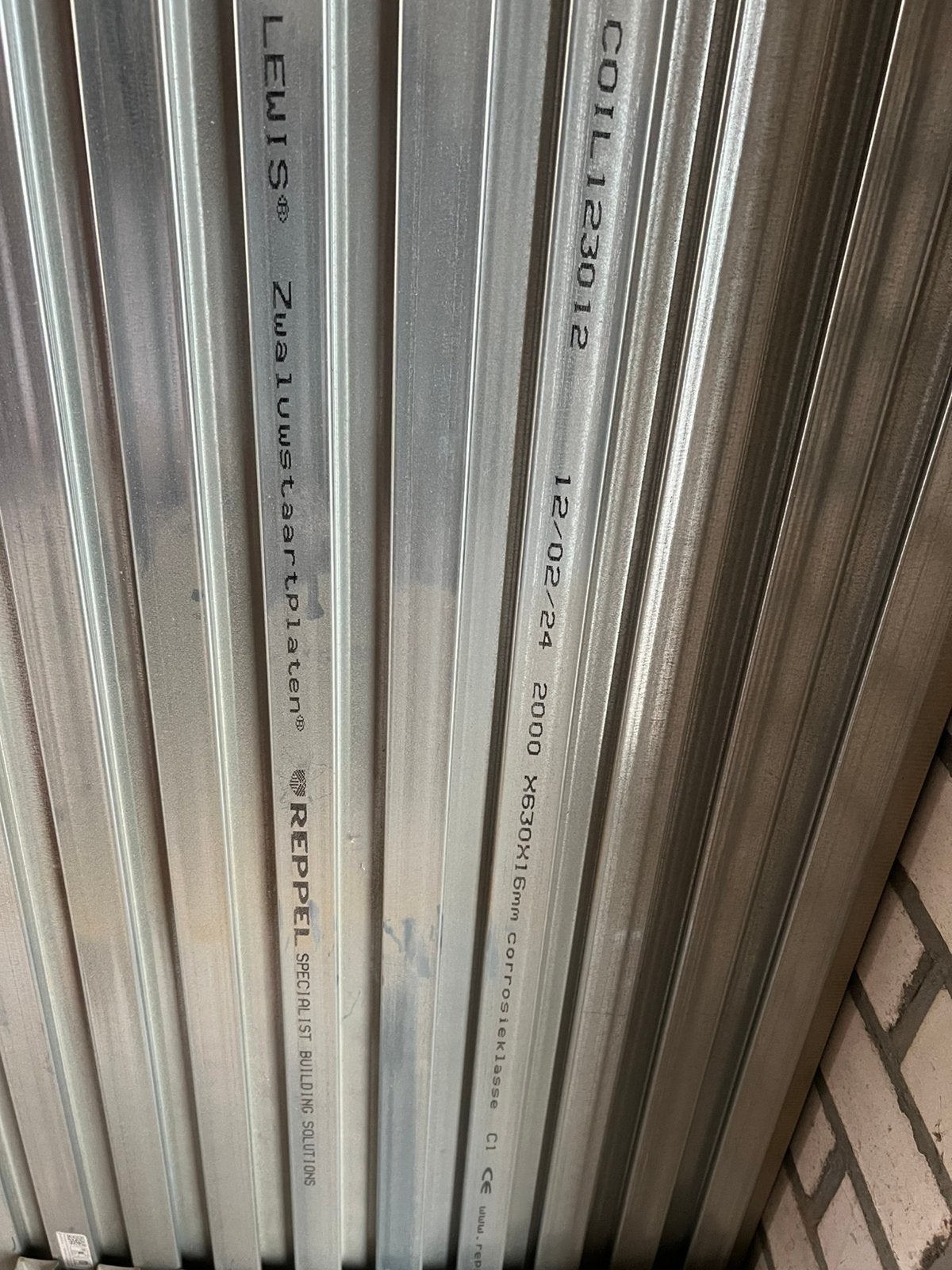 Lewis zwaluwstaartplaten, Ophalen, Nieuw, IJzer