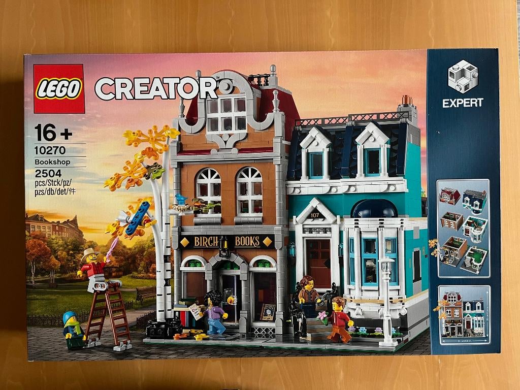 Lego Bookshop (10270) NIEUW in ONGEOPENDE DOOS), Ophalen of Verzenden, Nieuw, Complete set, Lego