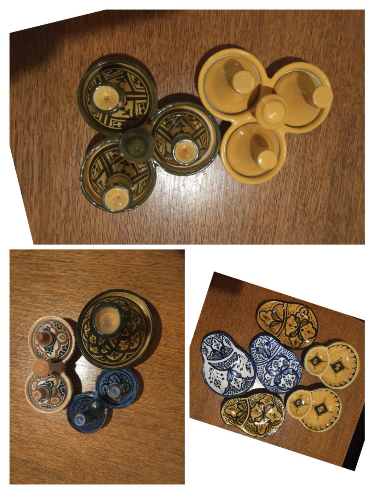 Marokkaanse aardewerk artikelen handgeschilderde, Antiek en Kunst, Antiek | Keramiek en Aardewerk, Ophalen