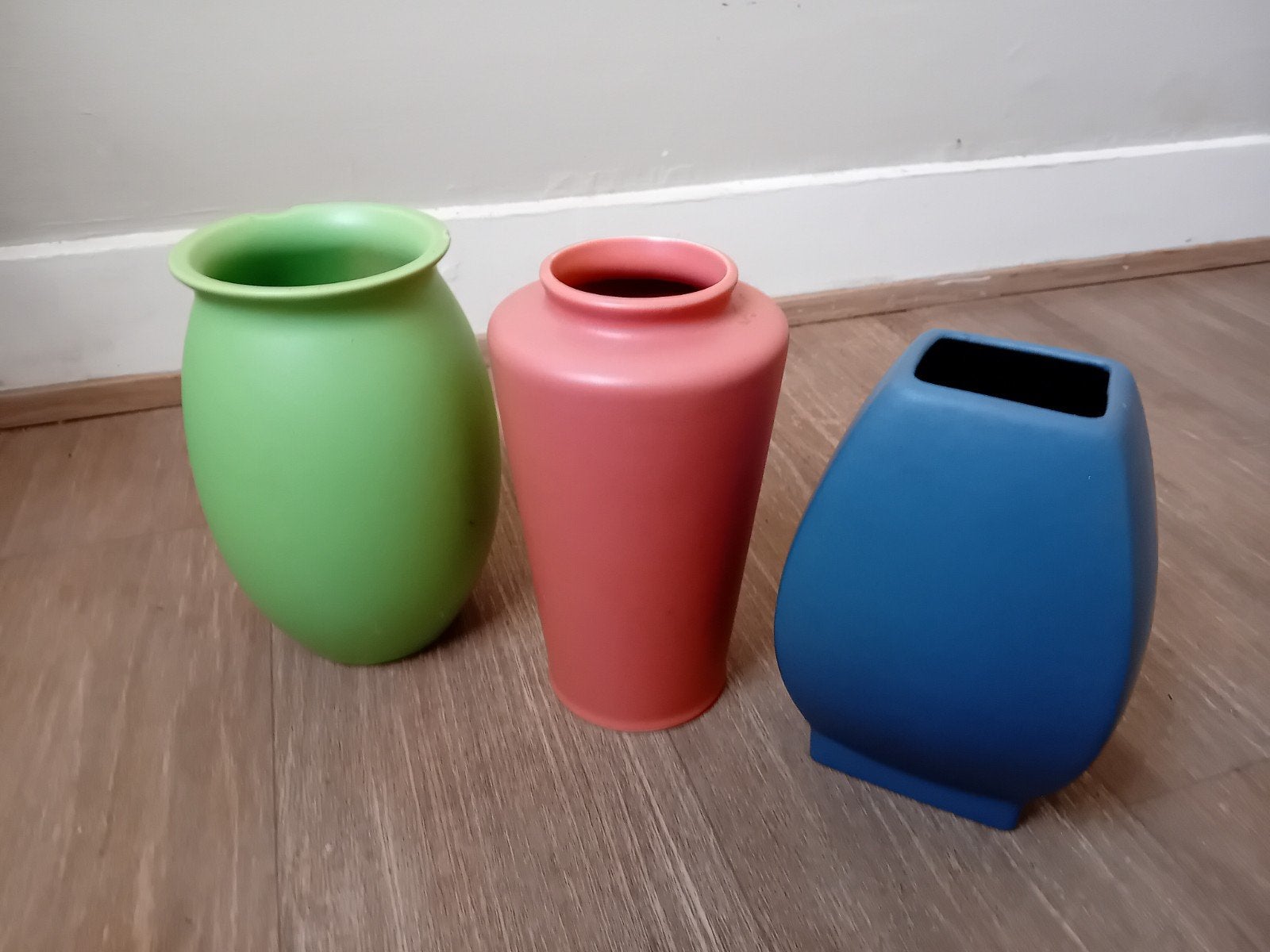 vazen 25-30cm keramiek mat, Ophalen, Gebruikt, Overige kleuren, 30 cm