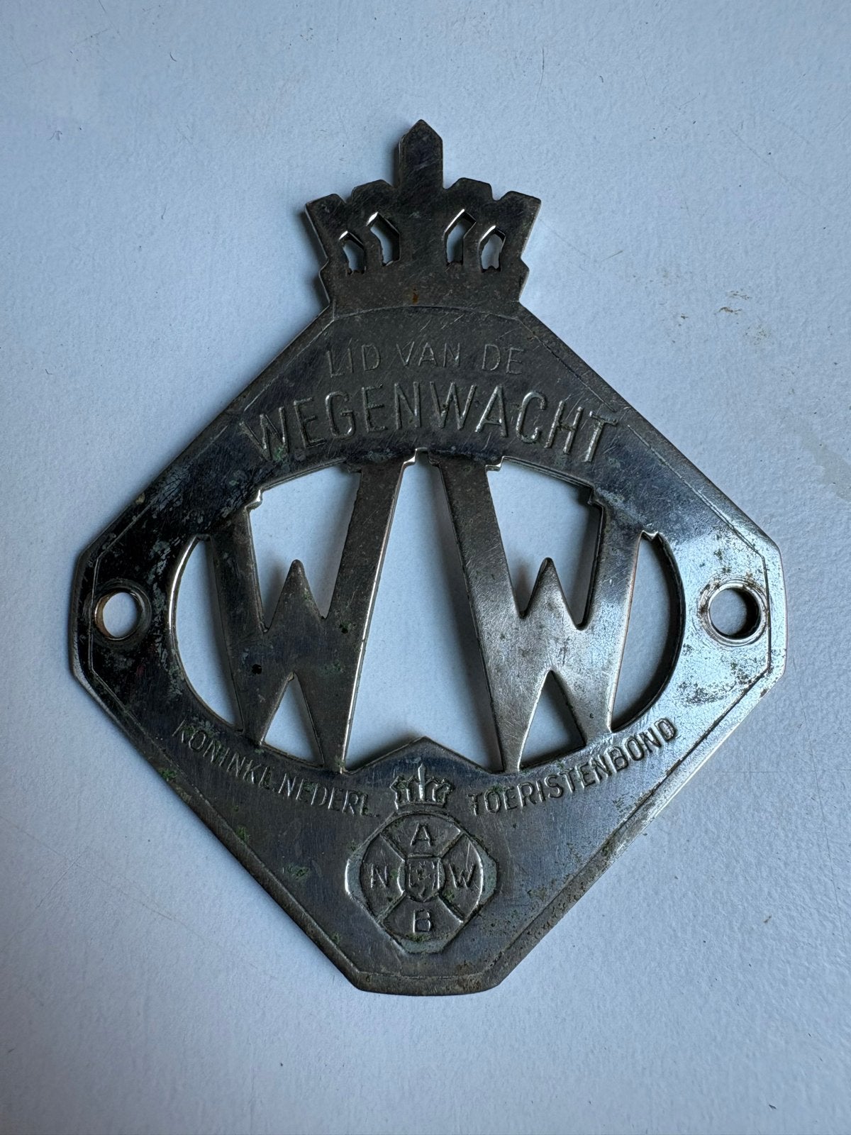 Wegenwacht embleem - Goeie oude tijd, Ophalen of Verzenden, Gebruikt, Auto's